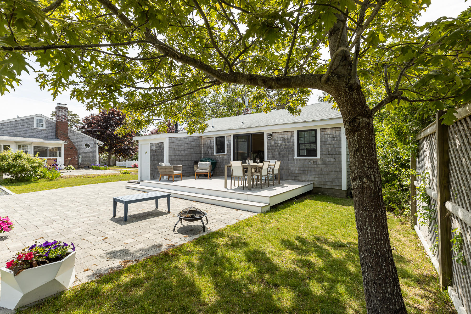 16 Edwards Road Dennis Port, MA 02639 - Photo 8 of 46 swimming pool view with a seating space and garden view