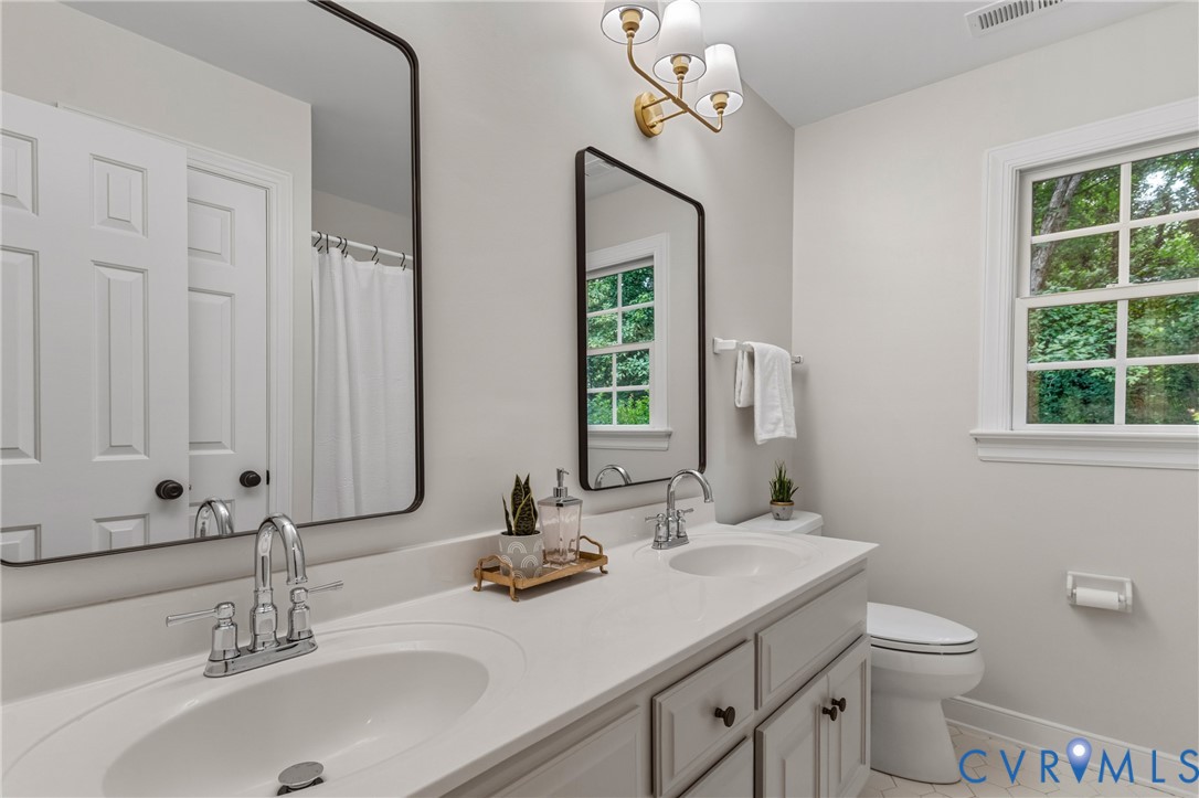 2319 Chartstone Drive Midlothian, VA 23113 - Photo 42 of 50 Hall bath with dual vanity
