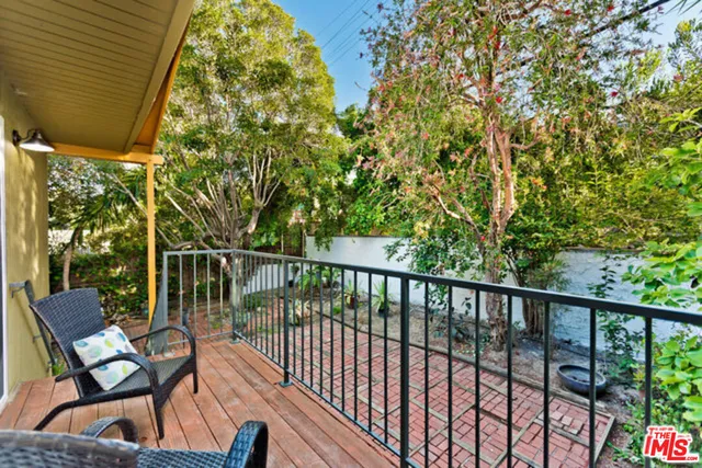 a view of outdoor space with seating area