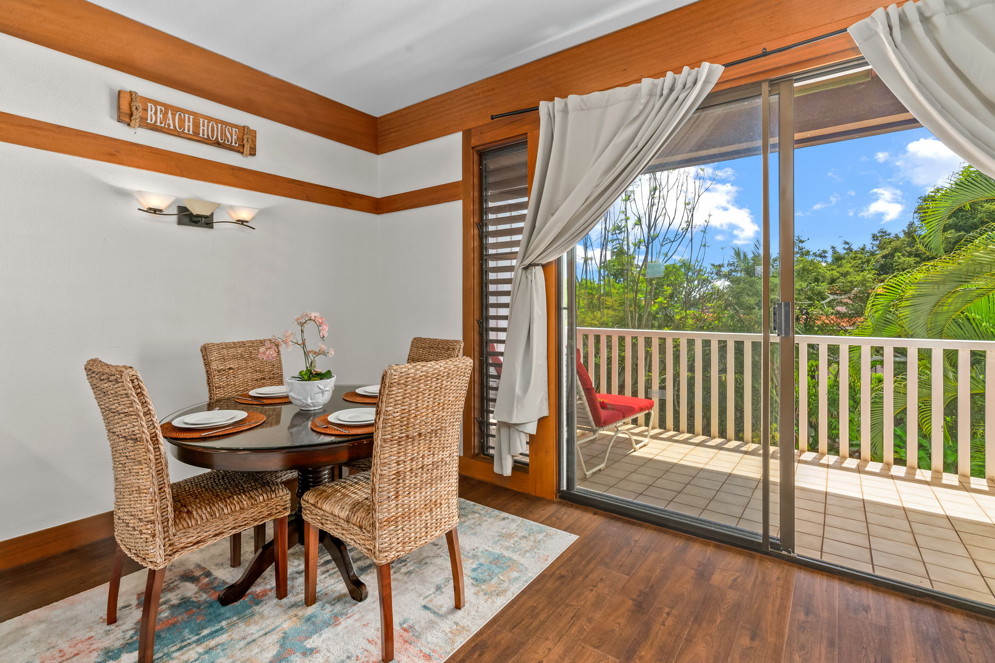 2253 Poipu Road, Unit 411 Koloa, HI 96756 - Photo 9 of 20 a view of a chairs and table in the balcony