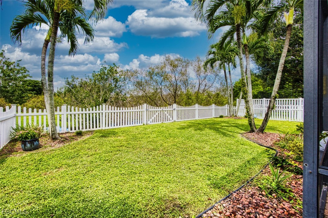 8916 Fawn Ridge Drive Fort Myers, FL 33912 - Photo 39 of 49 a view of a garden