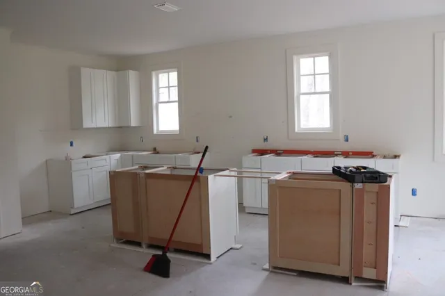 a room with storage and utility