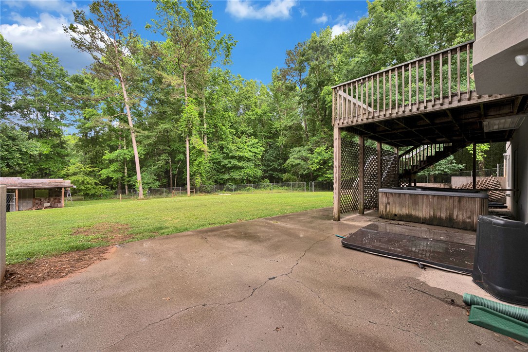 1016 Campbell Road Belton, SC 29627 - Photo 30 of 50 A spacious yard bordered by mature trees provides a peaceful, private retreat.