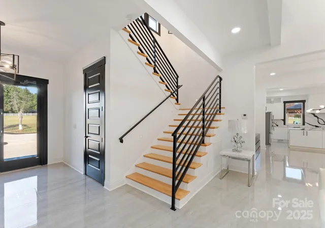 a view of entryway and hall