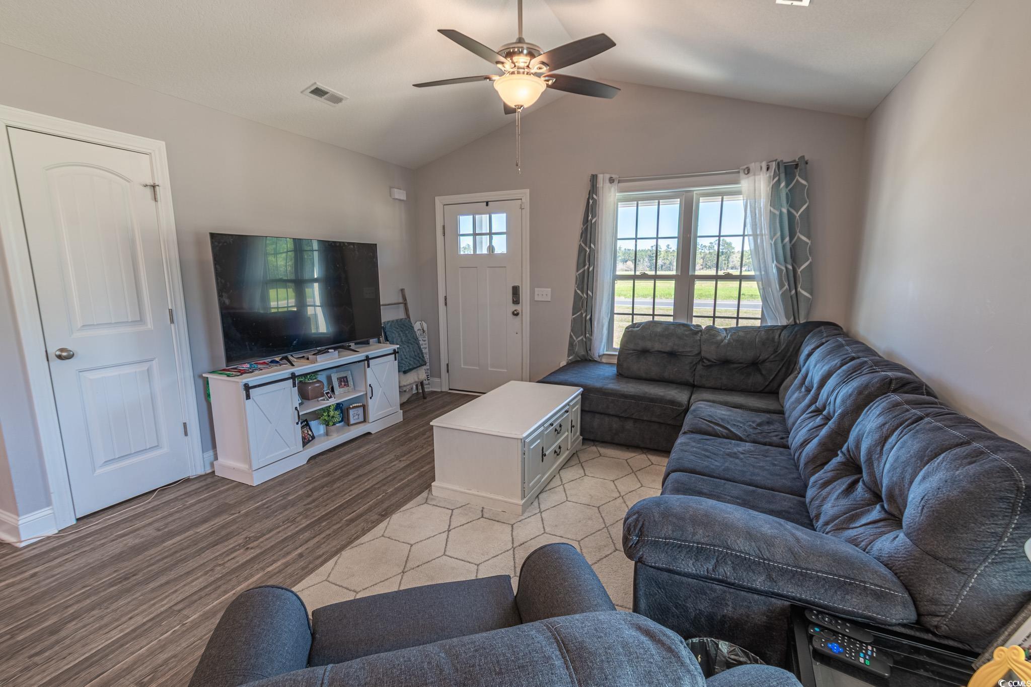 3016 Wise Road Conway, SC 29526 - Photo 7 of 19 Living room with visible vents, baseboards, ceilin