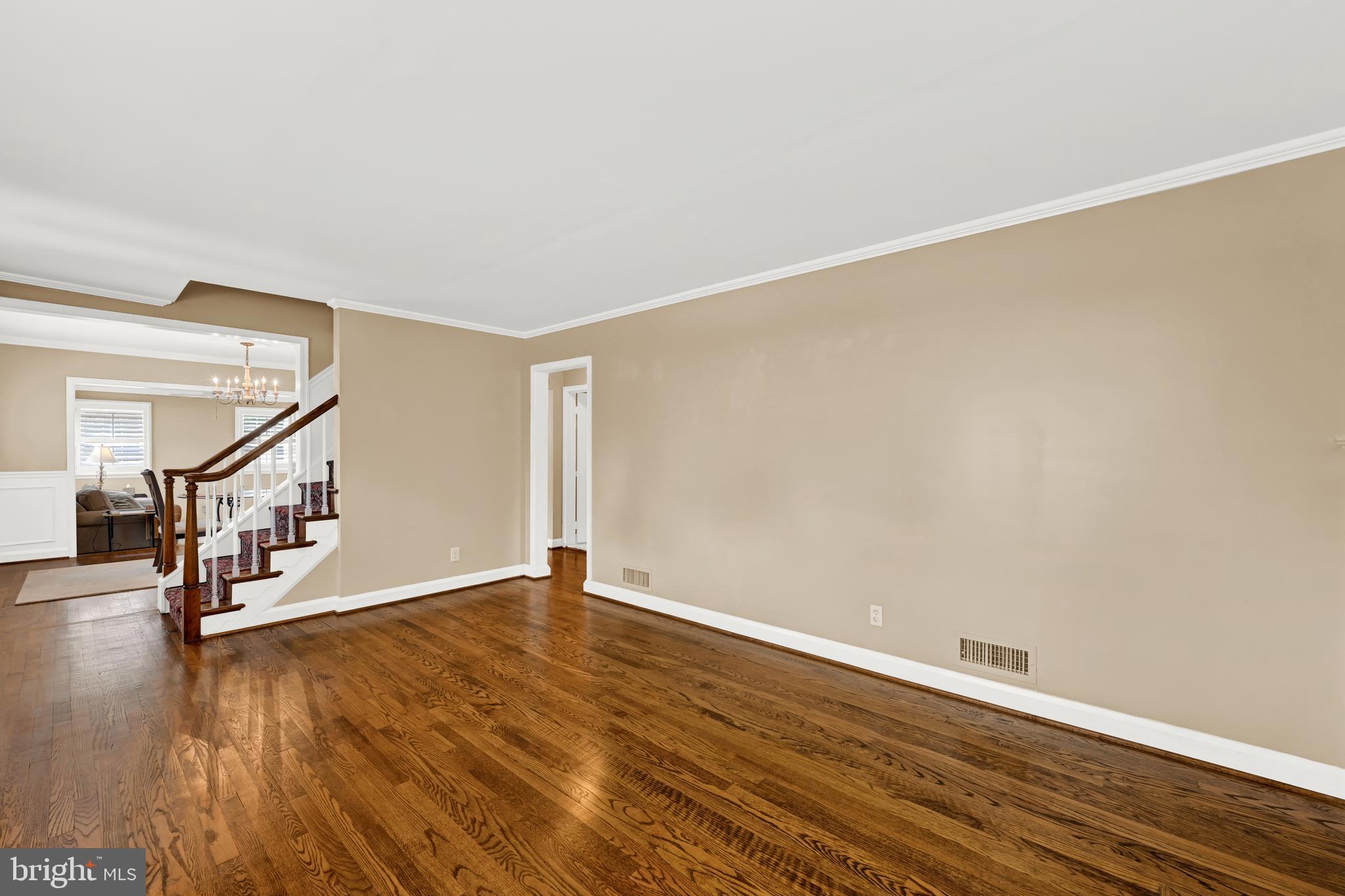 1840 Locust Ridge Road Lutherville-Timonium, MD 21093 - Photo 17 of 39 Living Room with Hardwood floors