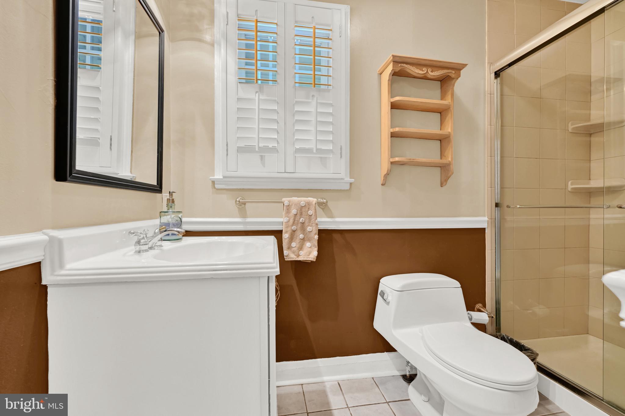 1840 Locust Ridge Road Lutherville-Timonium, MD 21093 - Photo 20 of 39 First Floor Full Bath with Shower