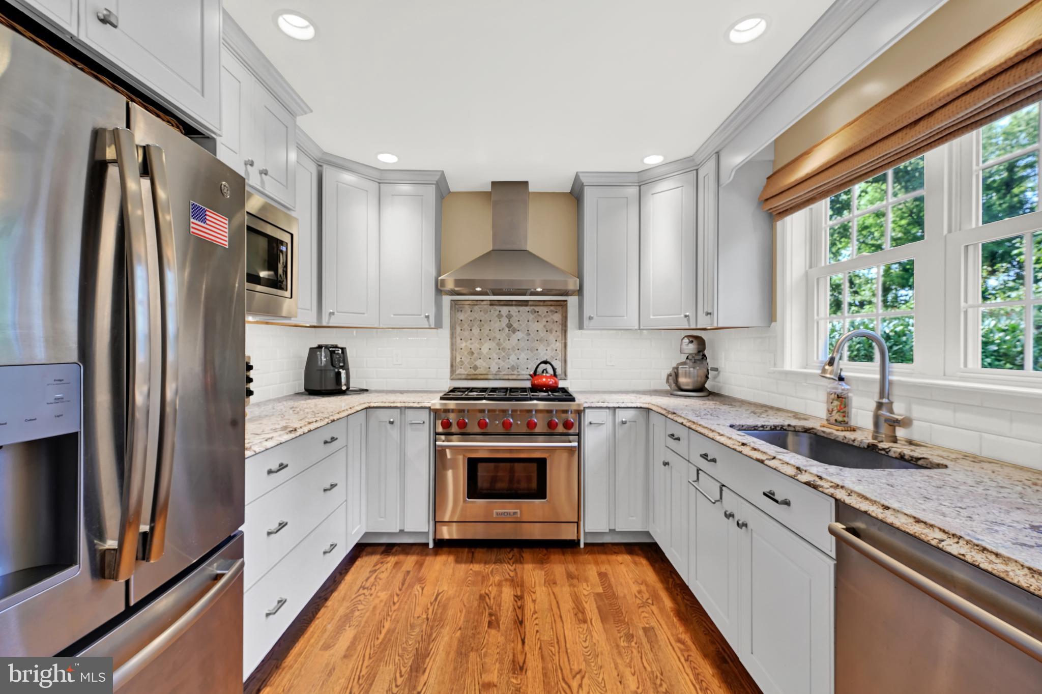 Beautiful Kitchen Addition with Wolff Gas Range
