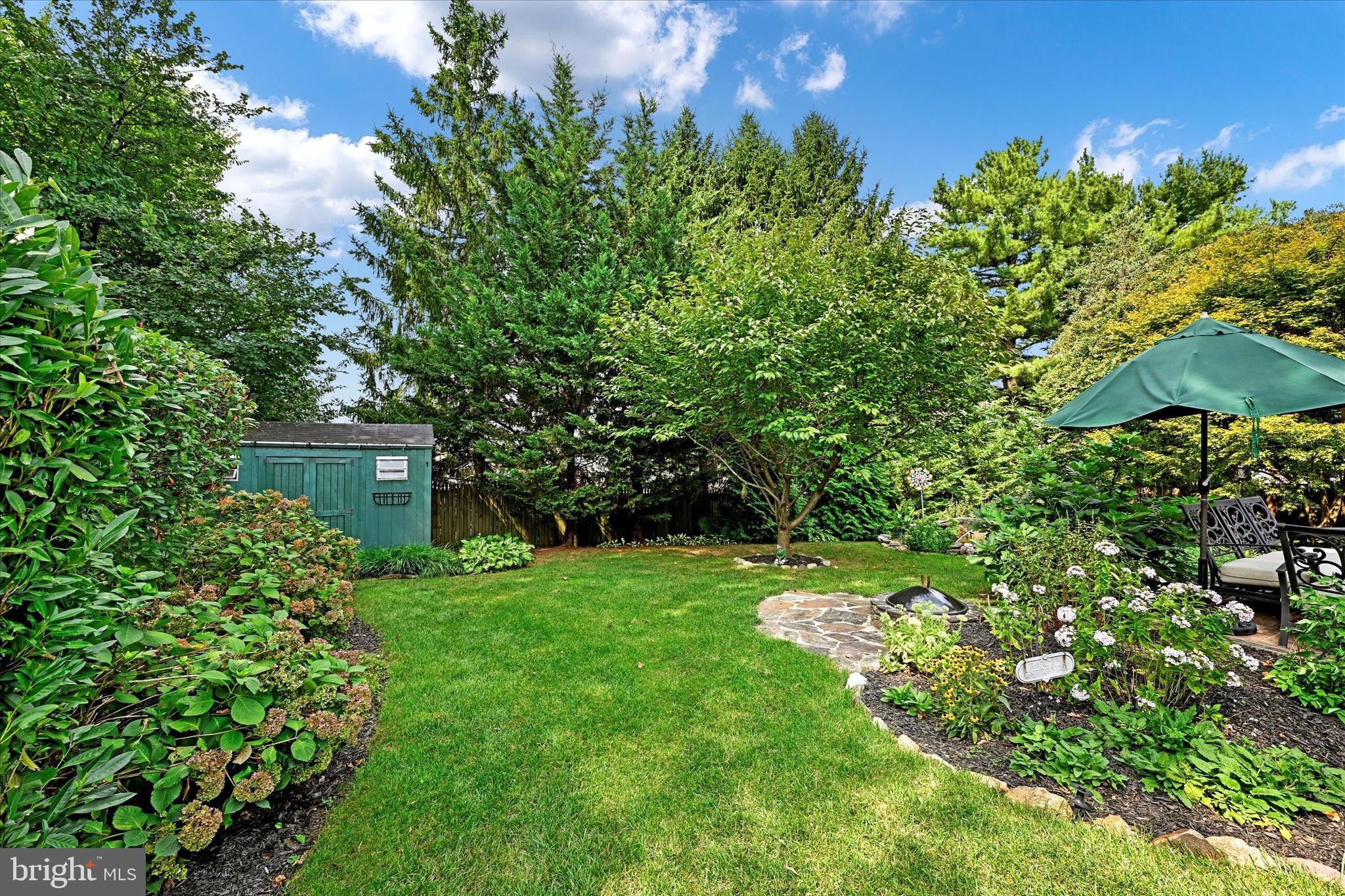 1840 Locust Ridge Road Lutherville-Timonium, MD 21093 - Photo 28 of 39 Beautifully landscaped yard with storage