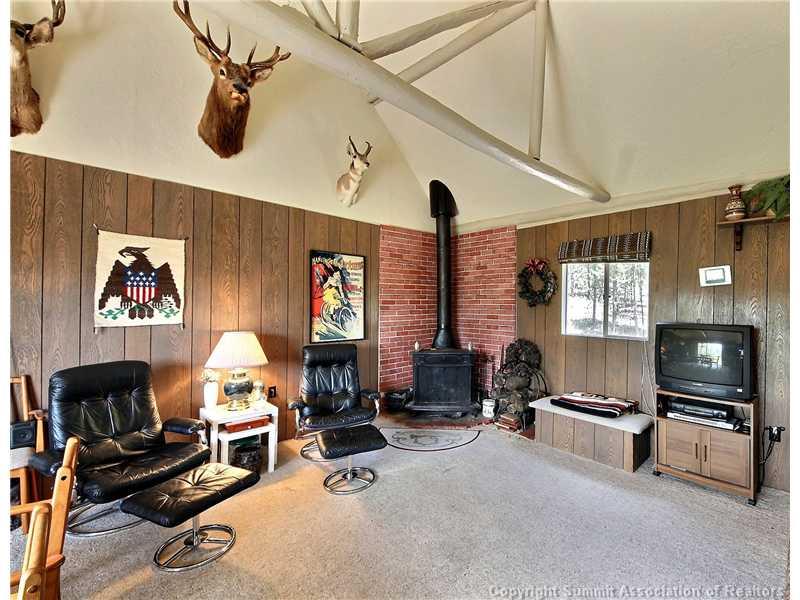 123 J Road Silverthorne, CO 80498 - Photo 3 of 17 a living room with furniture and a flat screen tv