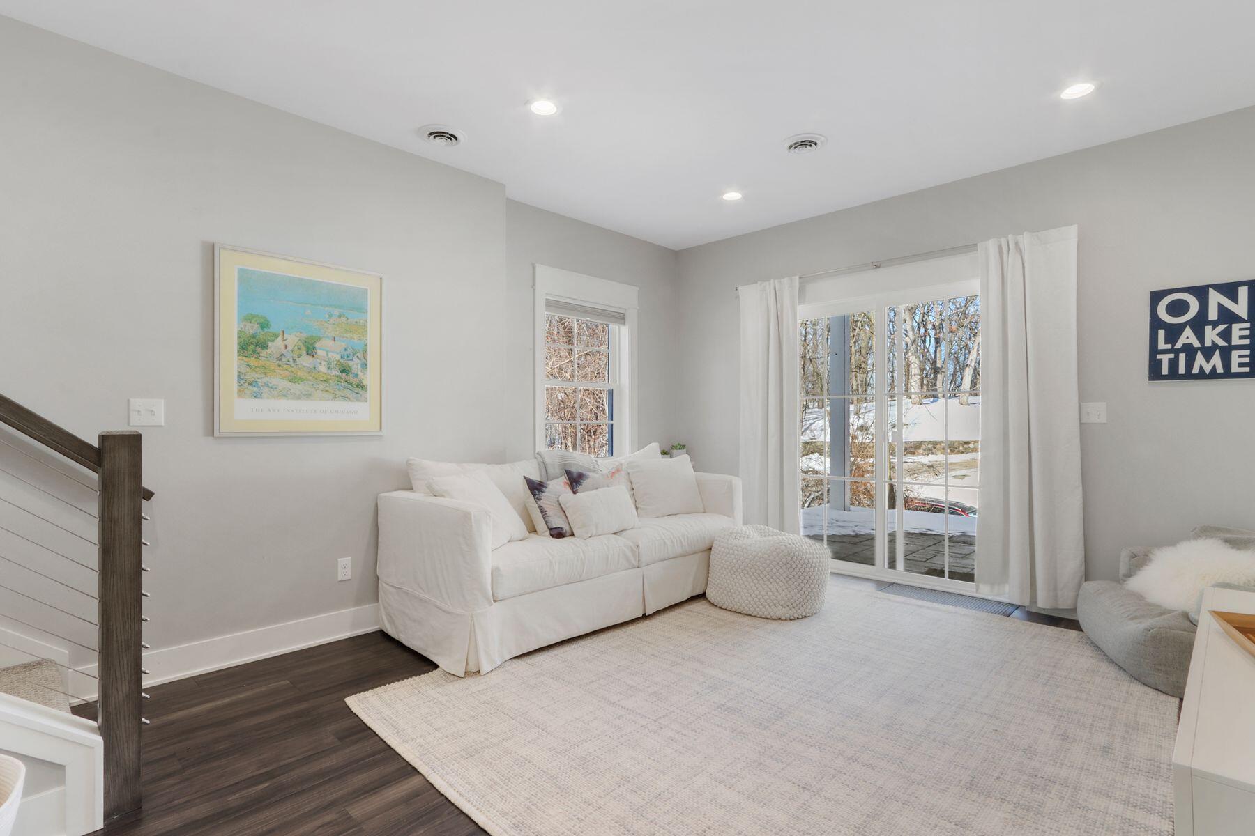 215 Wesley Street Williams Bay, WI 53191 - Photo 14 of 30 Lower Level Family Room