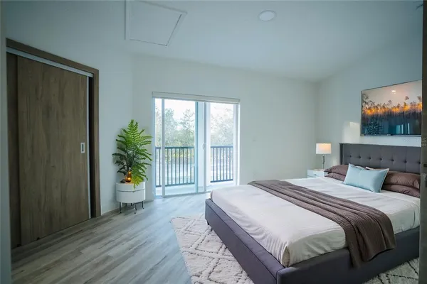 a view of outdoor space and deck