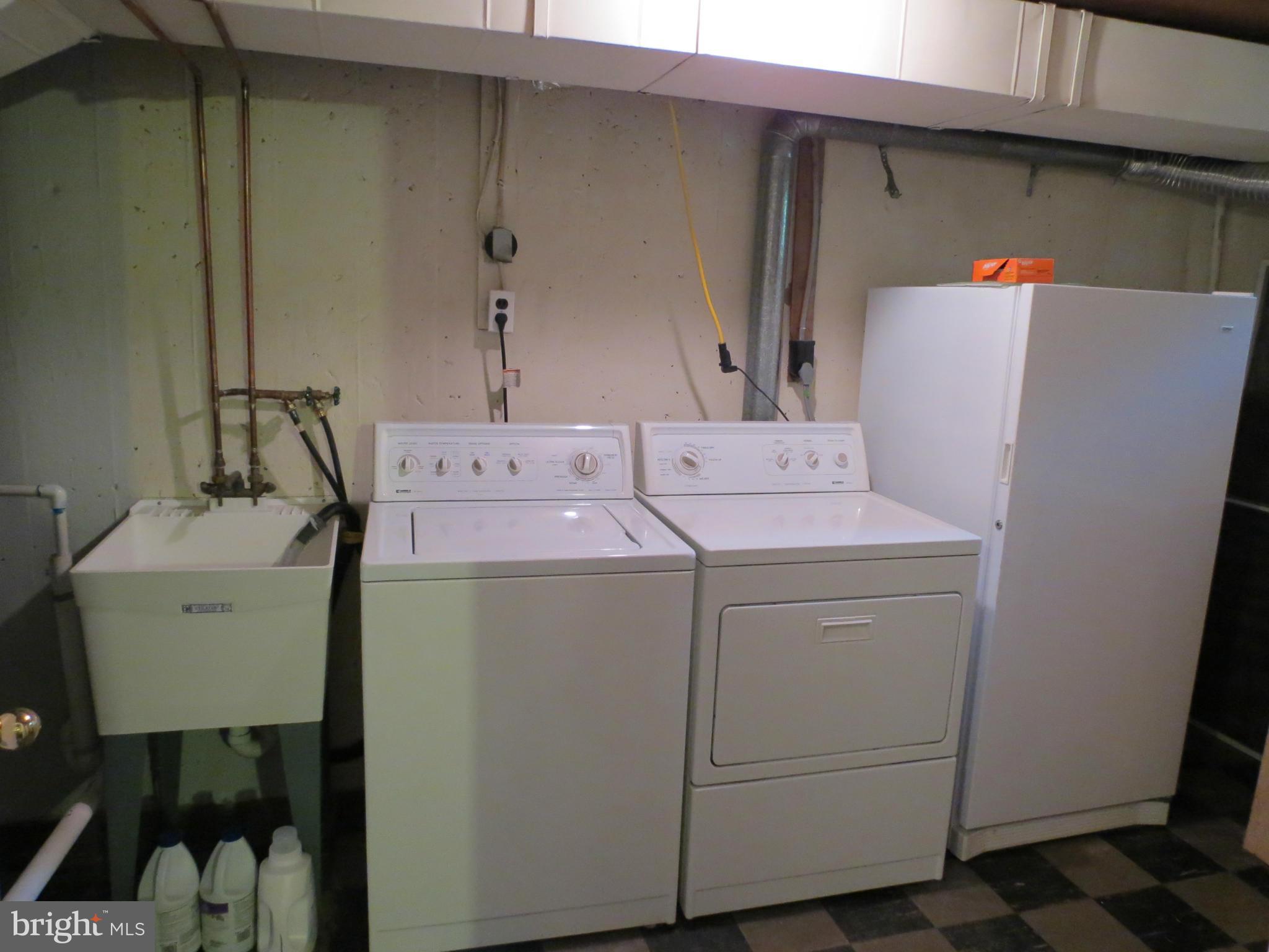 12129 Selfridge Road Silver Spring, MD 20906 - Photo 27 of 28 Laundry room in basement Freezer conveys