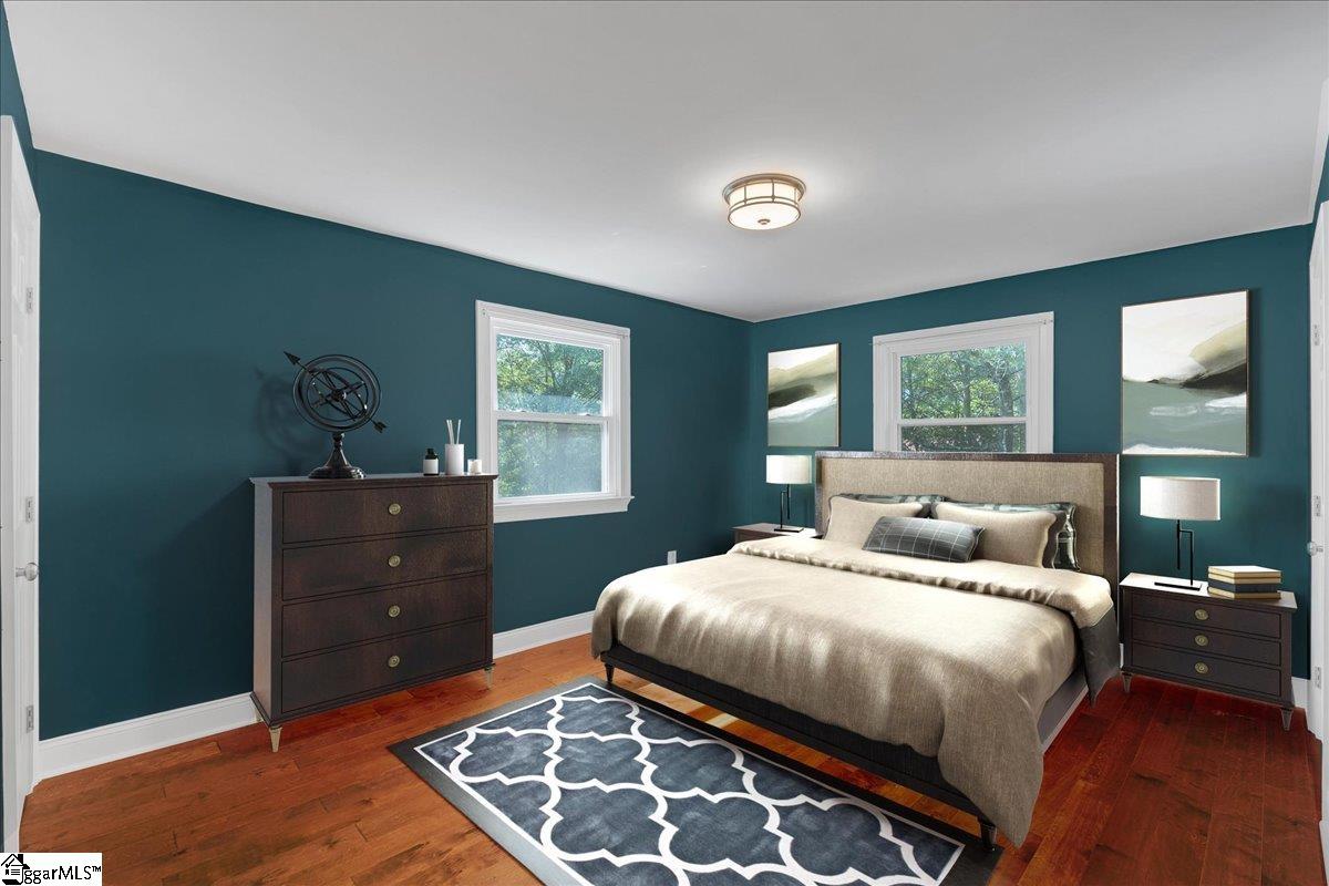 527 Mahaffey Drive Greer, SC 29651 - Photo 15 of 32 Virtually staged Primary BR.
