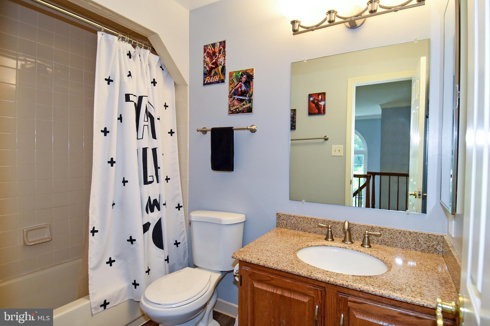 2140 Colonel Way Odenton, MD 21113 - Photo 31 of 49 UPPER LEVEL HALL BATH HAS GRANITE COUNTER TOP