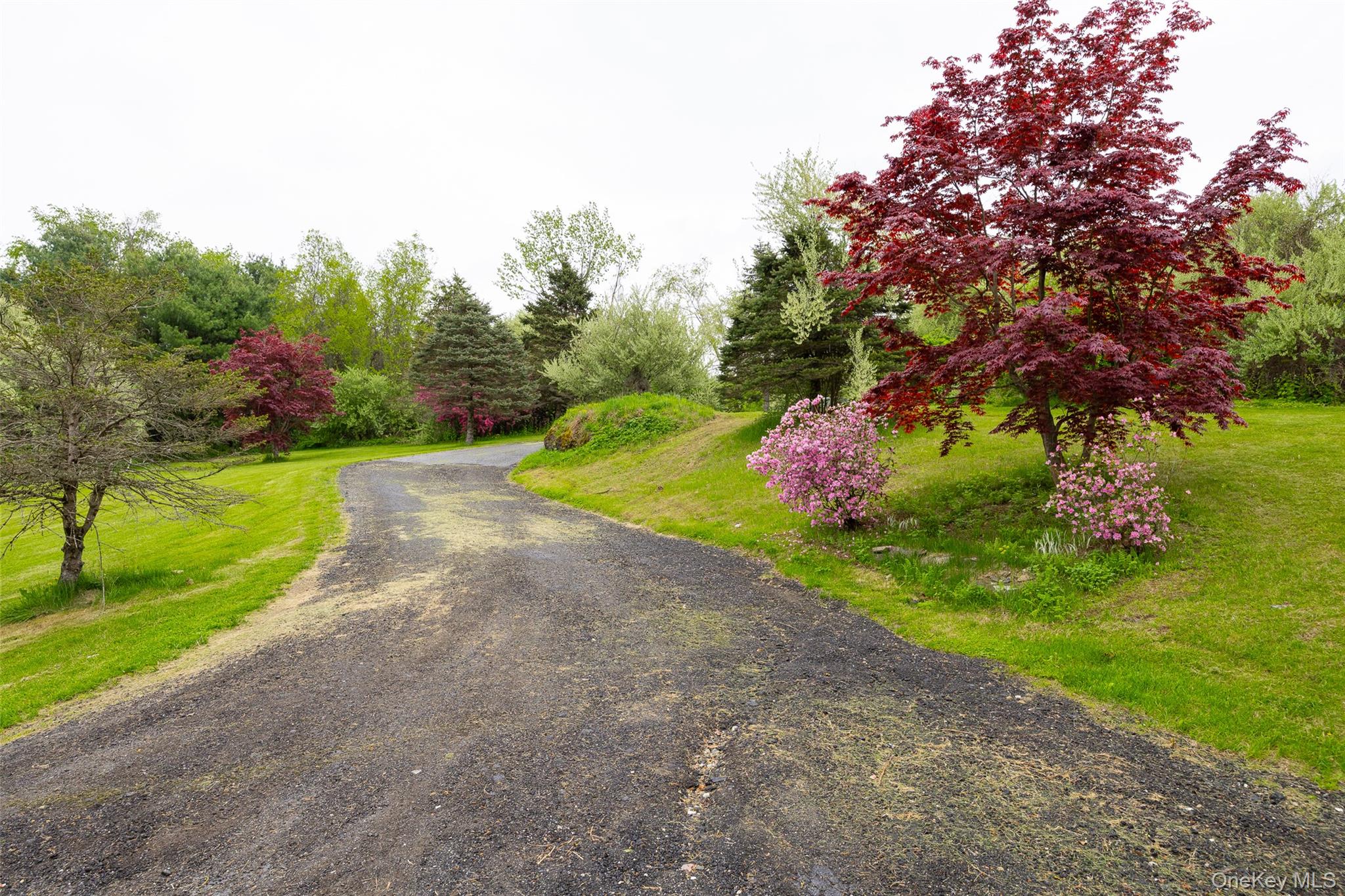 921 West Dover Road Pawling, NY 12564 - Photo 36 of 36 Winding driveway bordered by manicured lawns