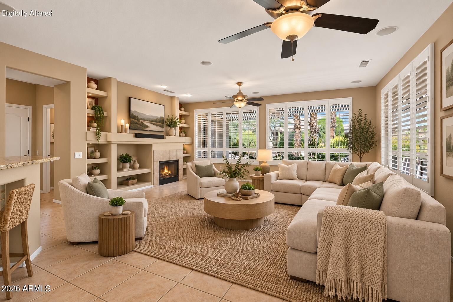 15756 West Spring Tree Way Surprise, AZ 85374 - Photo 7 of 75 AI Staged Great Room 3