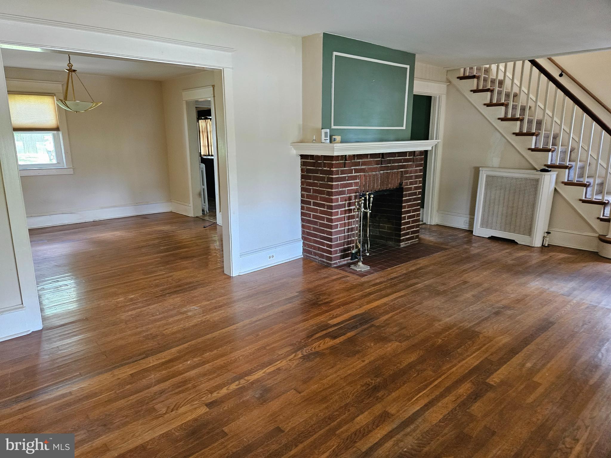 21 Manor Road Paoli, PA 19301 - Photo 2 of 6 Living room with Fireplace