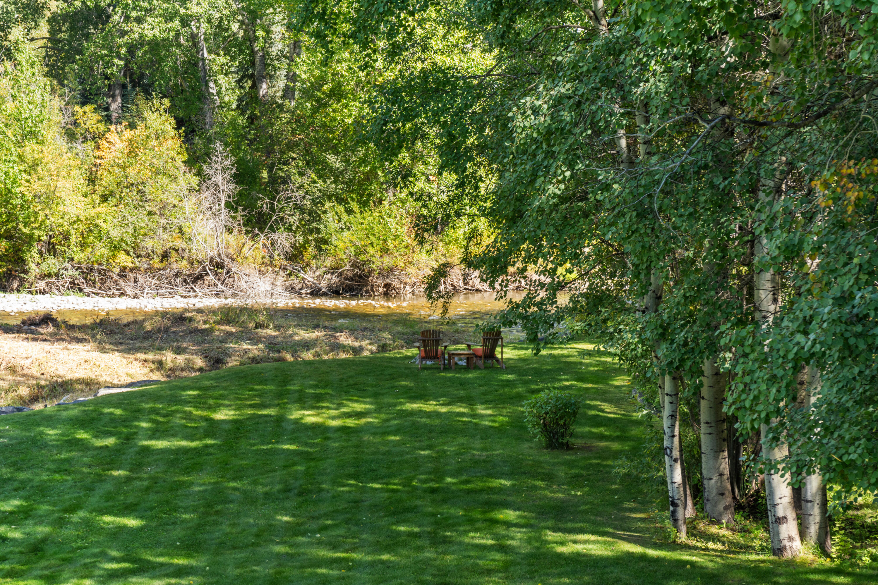 102 West Channel Lane Blaine County, ID 83333 - Photo 16 of 56 Backyard