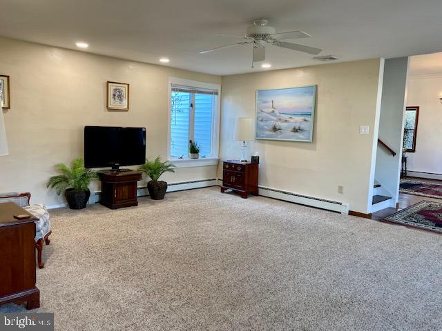 116 East Endfield Road Feasterville-Trevose, PA 19053 - Photo 12 of 63 Additional Living Room View