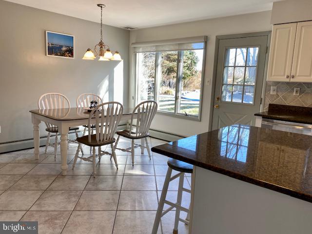 116 East Endfield Road Feasterville-Trevose, PA 19053 - Photo 25 of 63 Island and Delightful Dining Area