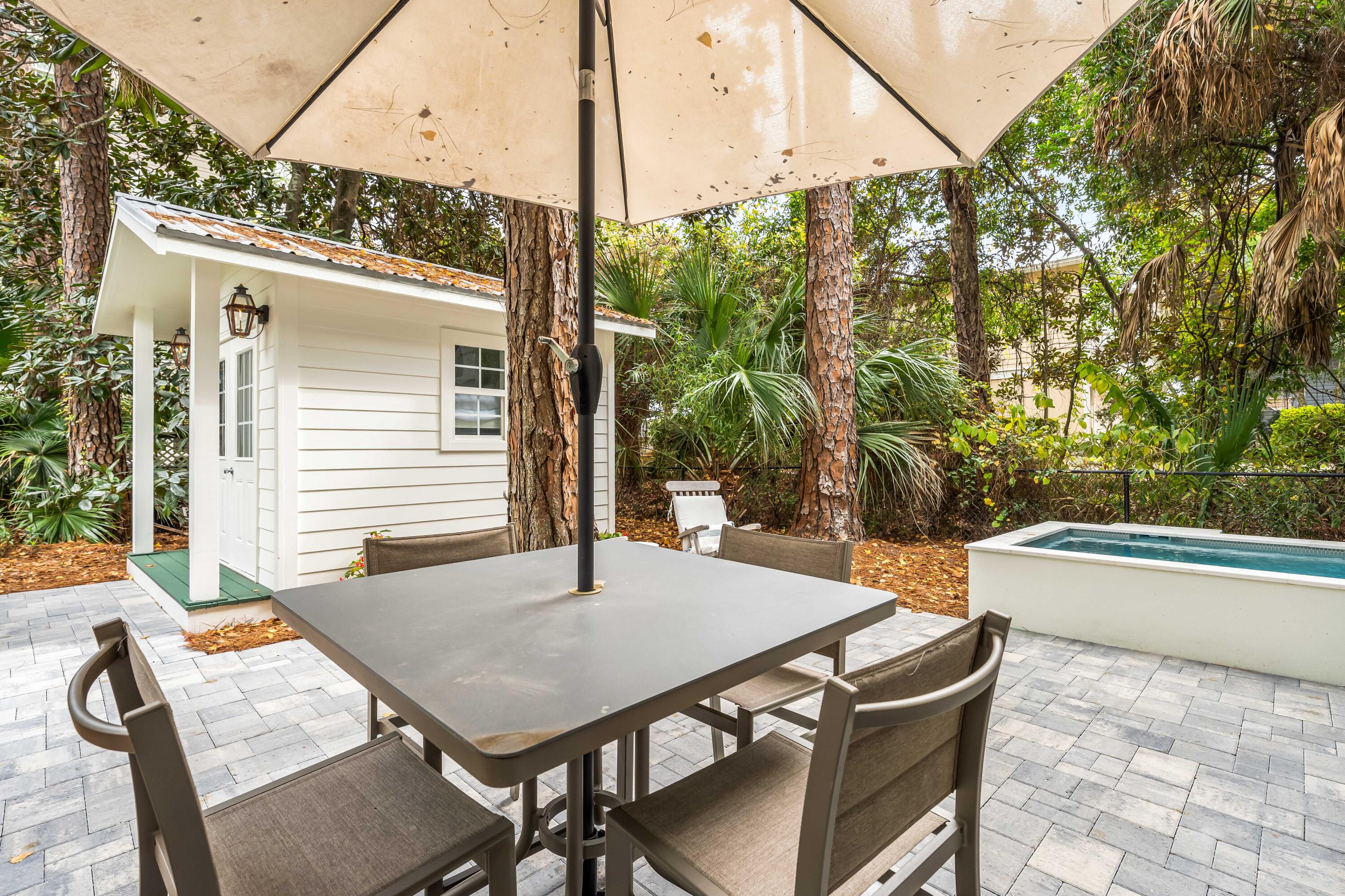 345 Defuniak Street Santa Rosa Beach, FL 32459 - Photo 44 of 52 a view of an outdoor space with seating
