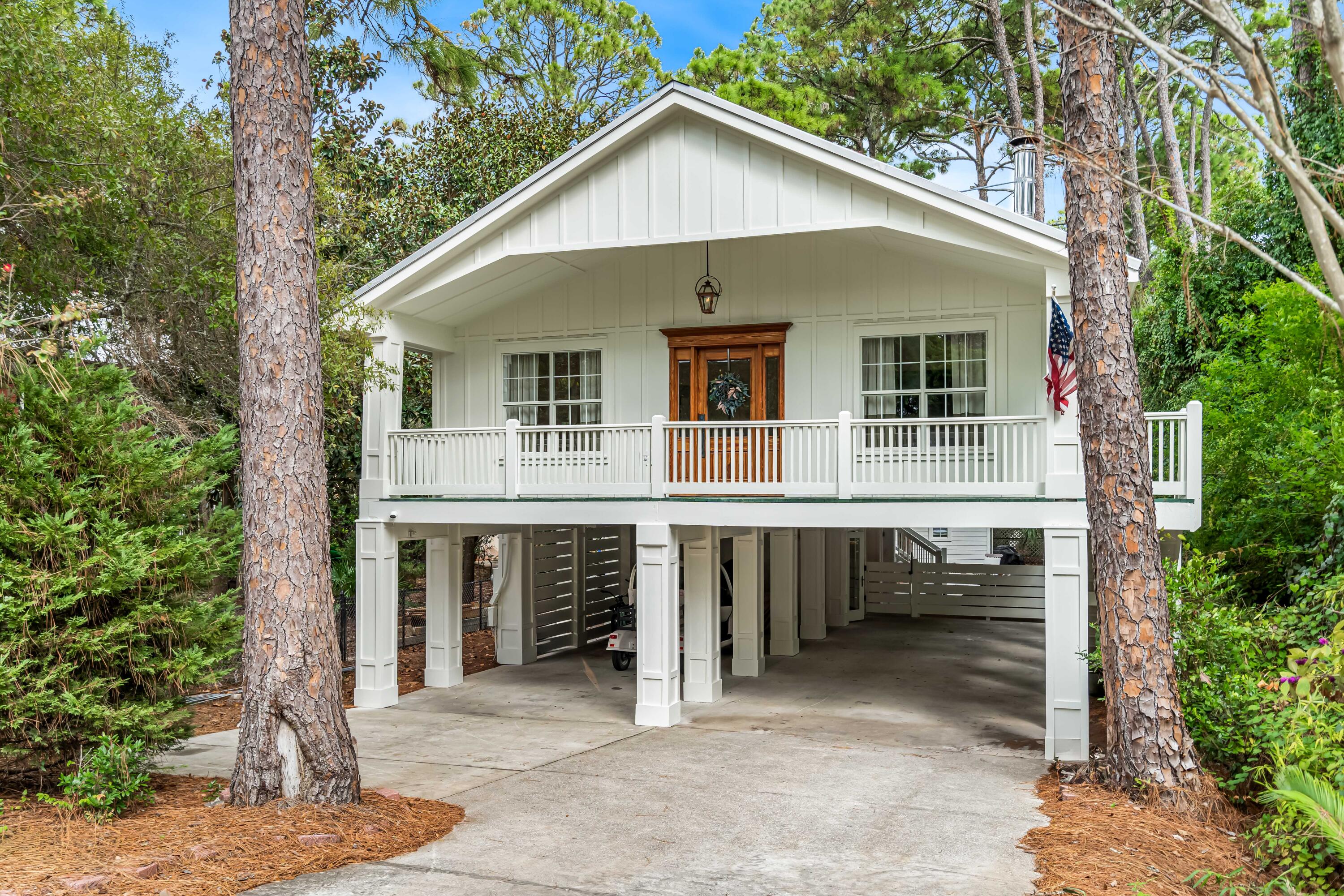 345 Defuniak Street Santa Rosa Beach, FL 32459 - Photo 52 of 52 a front view of a house with balcony