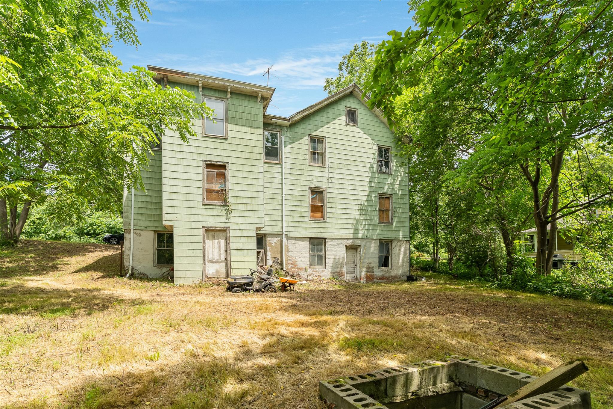 50 Maple Street Catskill, NY 12414 - Photo 22 of 27 a view of a house with backyard and sitting area