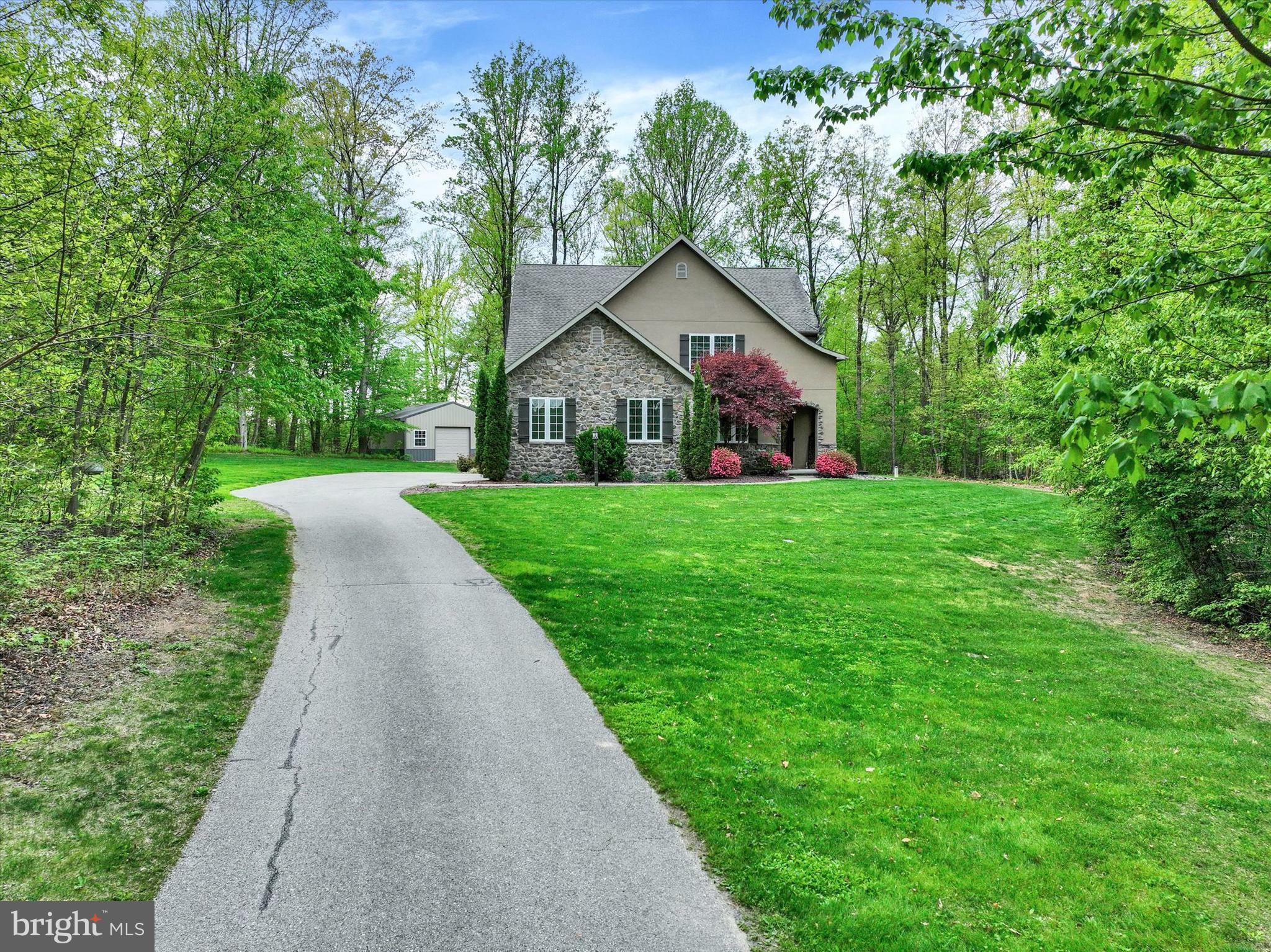 Custom Beauty, 13+ Acres, Woods, Trails, and Creek