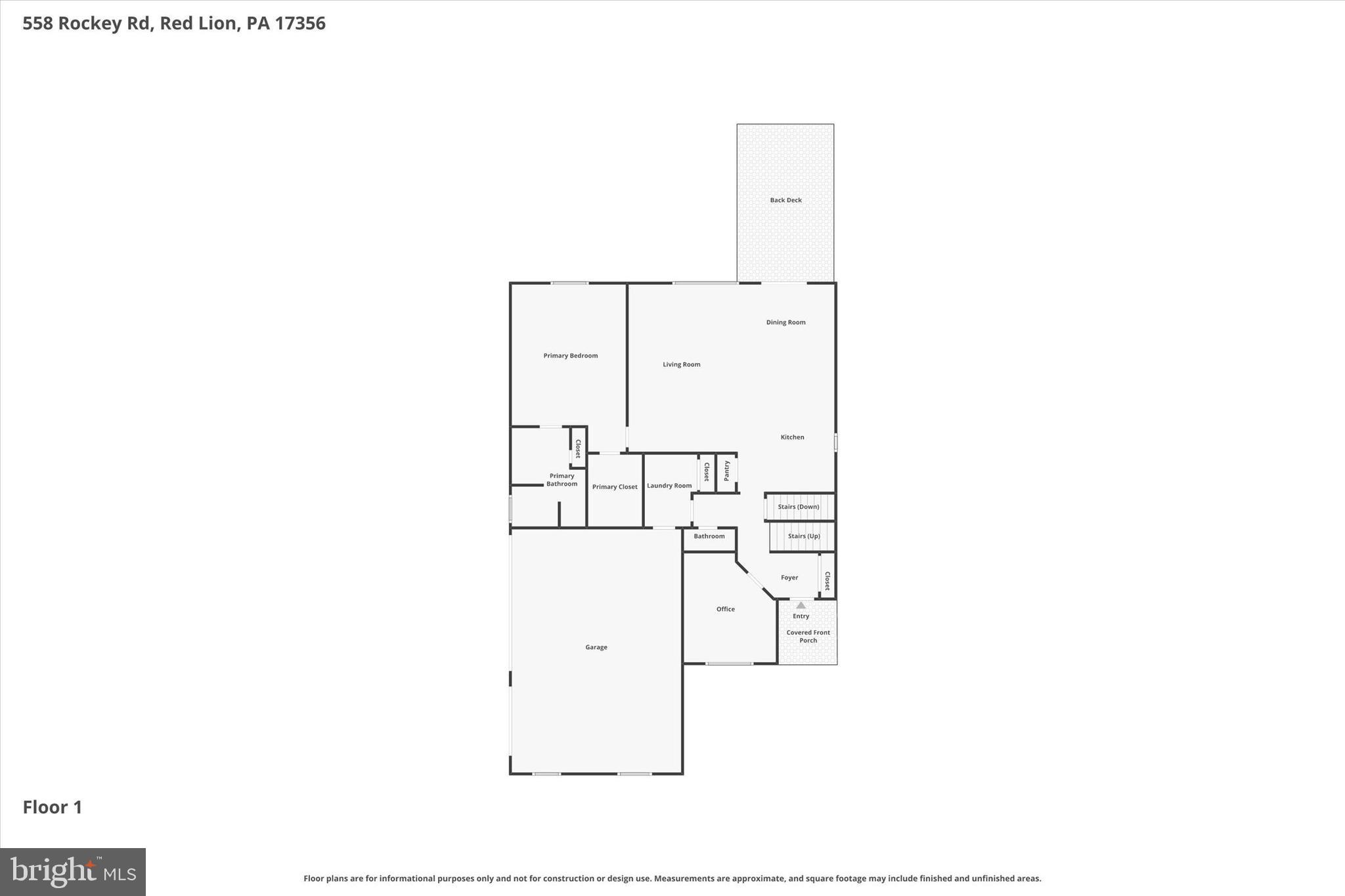 558 Rocky Road Red Lion, PA 17356 - Photo 43 of 45 a picture of floor plan