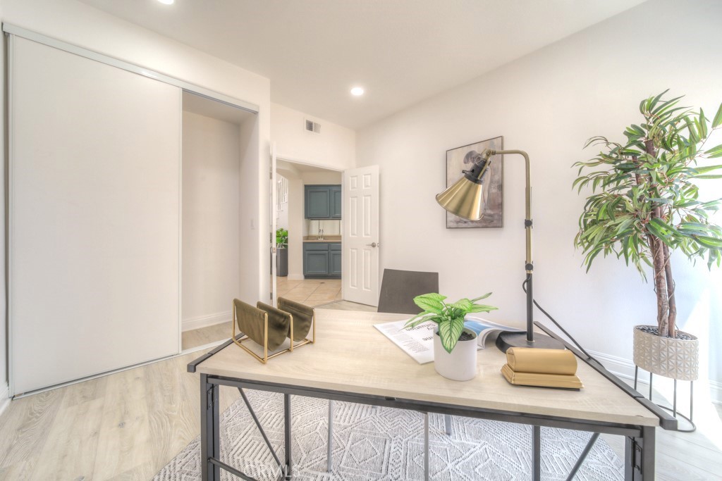 32230 Corte Chatada Temecula, CA 92592 - Photo 24 of 53 a view of kitchen with furniture and wooden floor
