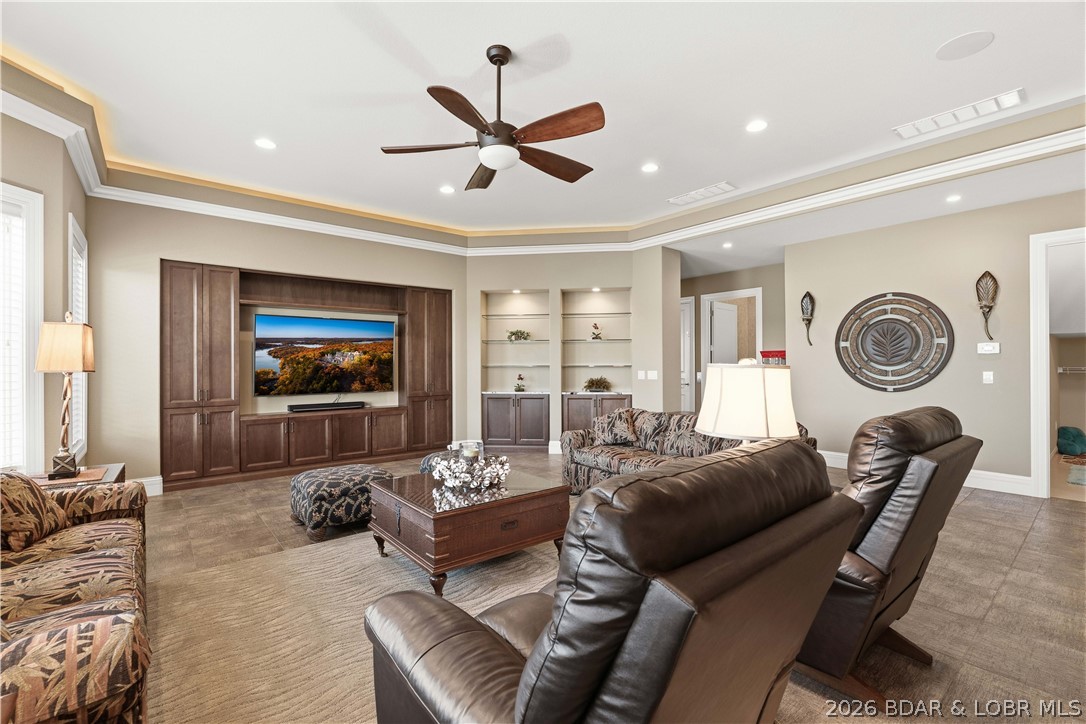 1015 Anemone Road Lake Ozark, MO 65049 - Photo 42 of 100 Lower Level entertainment area