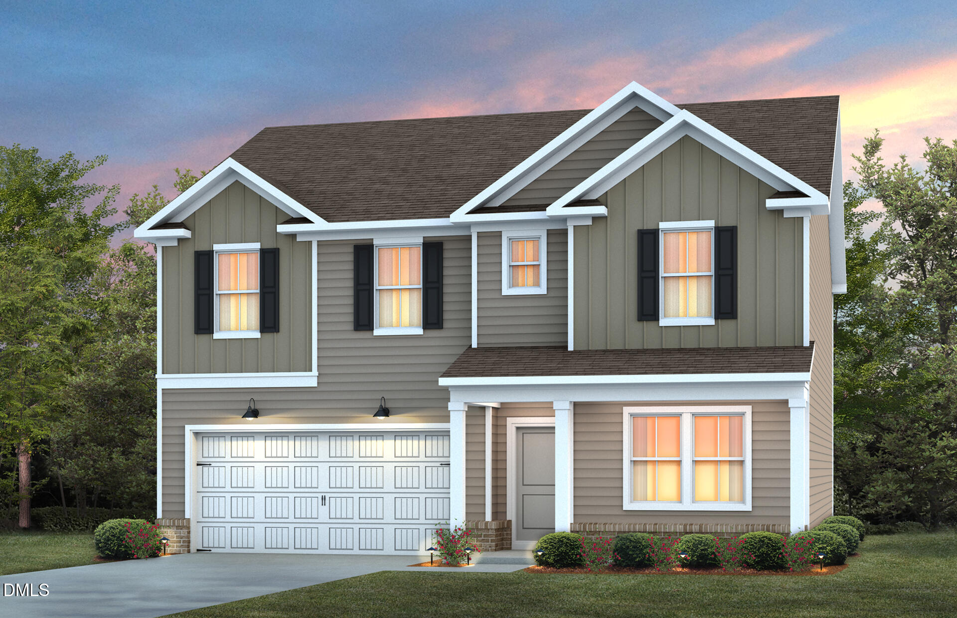 204 Armorial Court Willow Spring, NC 27592 - Photo 1 of 26 a front view of a house with a yard