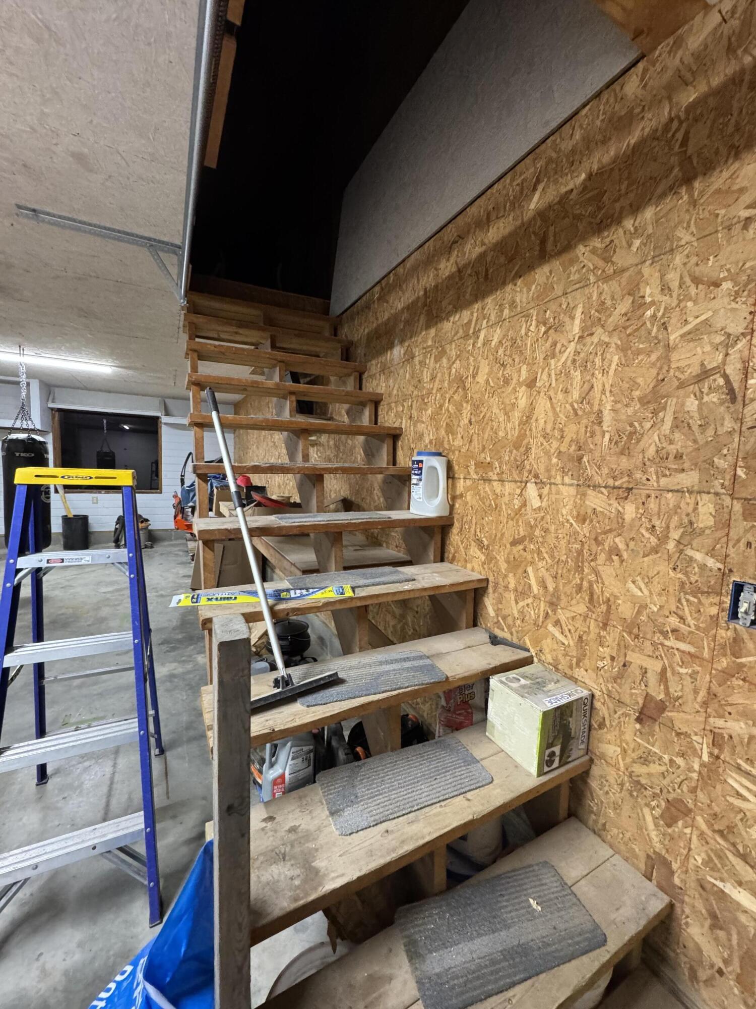 722 Beaulieu Road Madawaska, ME 04773 - Photo 143 of 161 stairway to garage attic