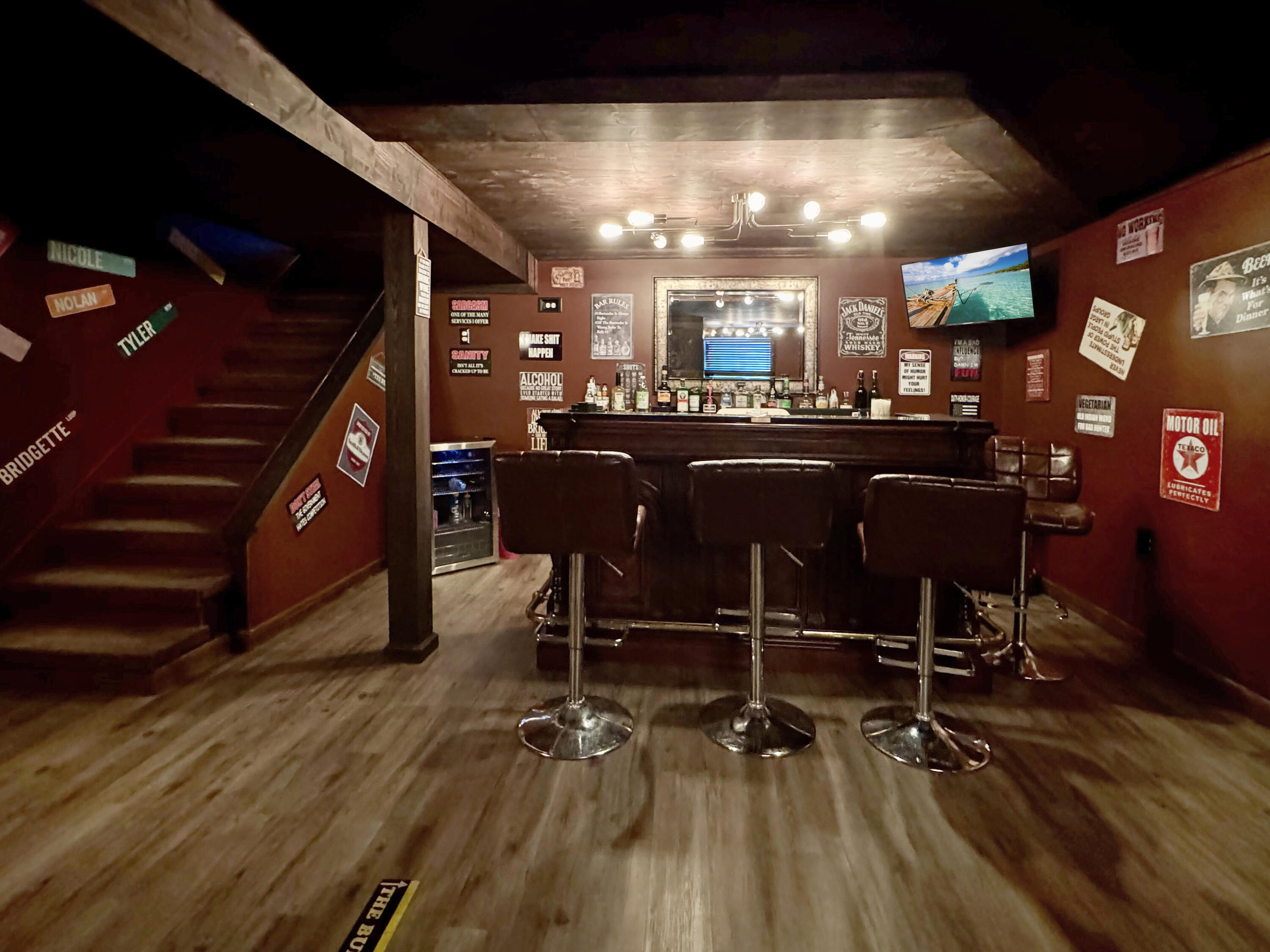 722 Beaulieu Road Madawaska, ME 04773 - Photo 81 of 161 basement rec room