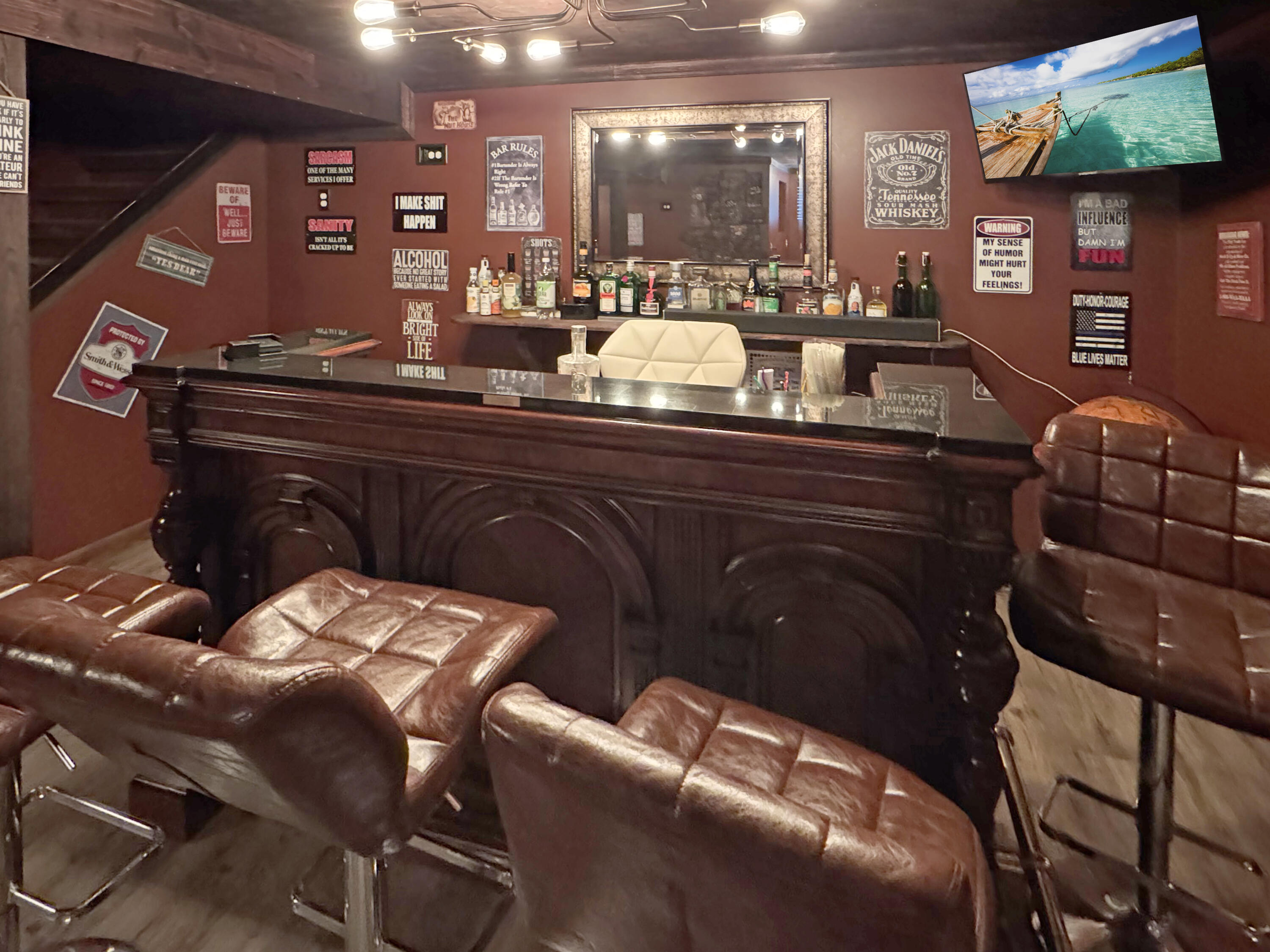 722 Beaulieu Road Madawaska, ME 04773 - Photo 82 of 161 basement rec room