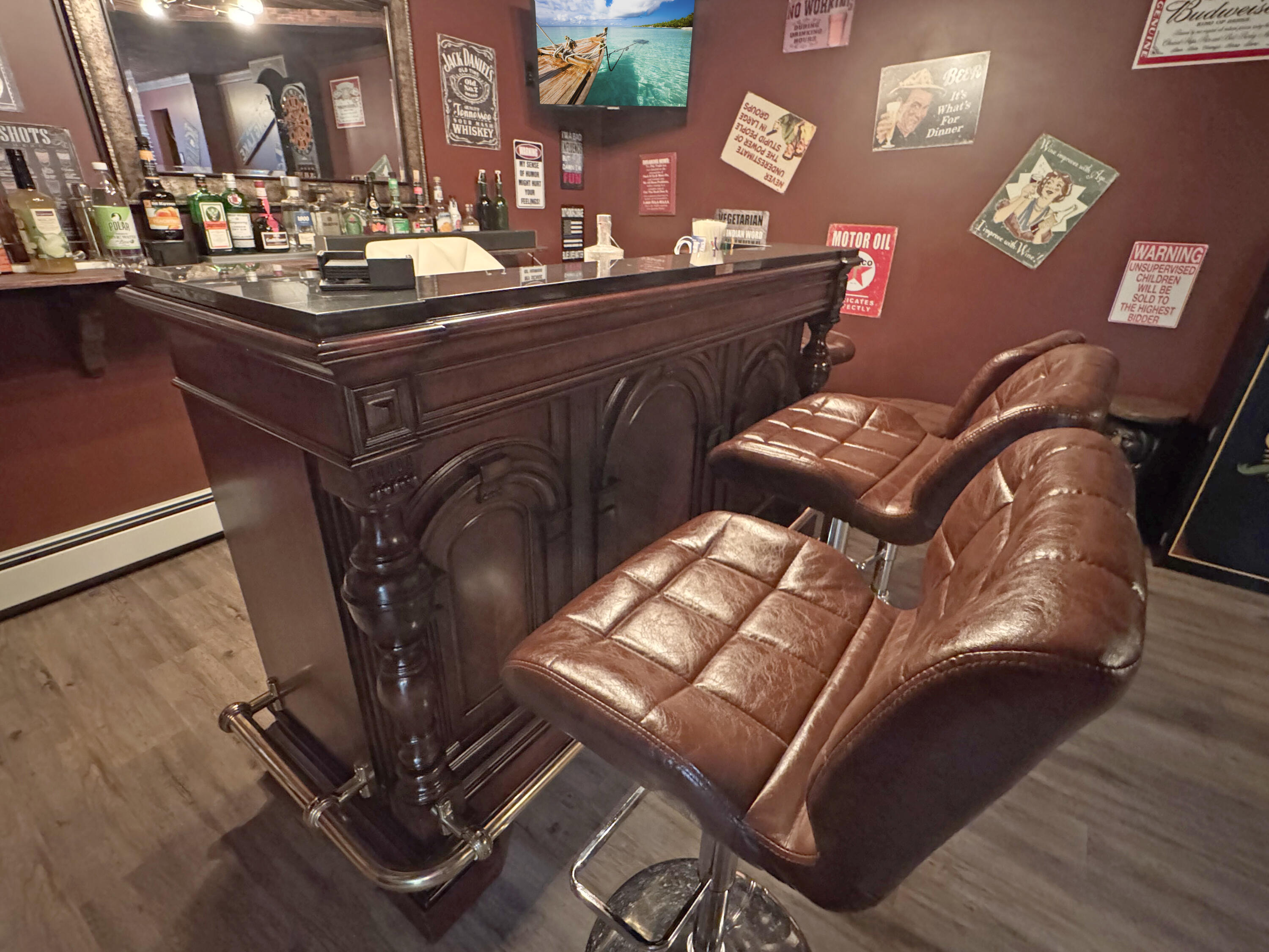 722 Beaulieu Road Madawaska, ME 04773 - Photo 88 of 161 basement rec room