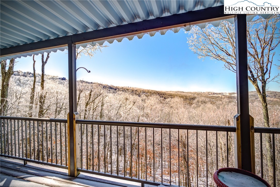 523 Pine Ridge Road Beech Mountain, NC 28604 - Photo 6 of 42 a view of city with balcony