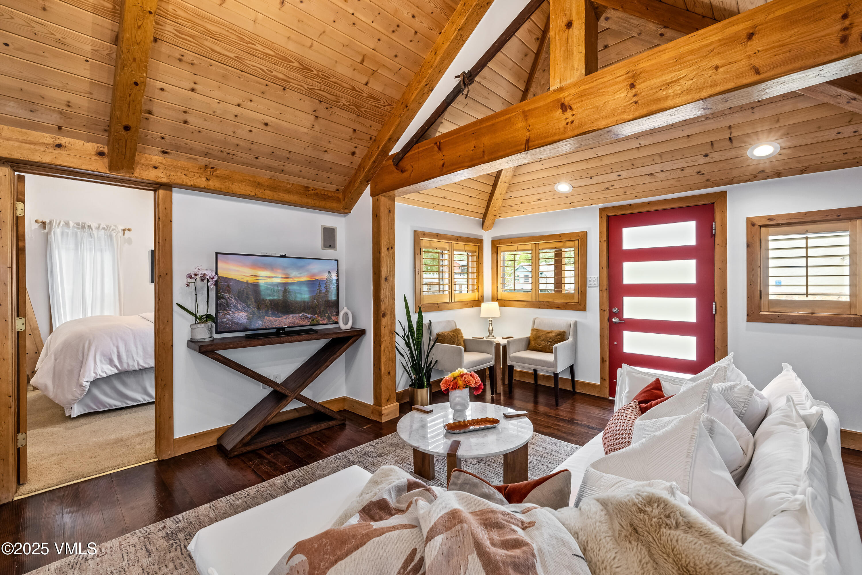 473 Pine Street Minturn, CO 81645 - Photo 10 of 26 a living room with furniture and a flat screen tv