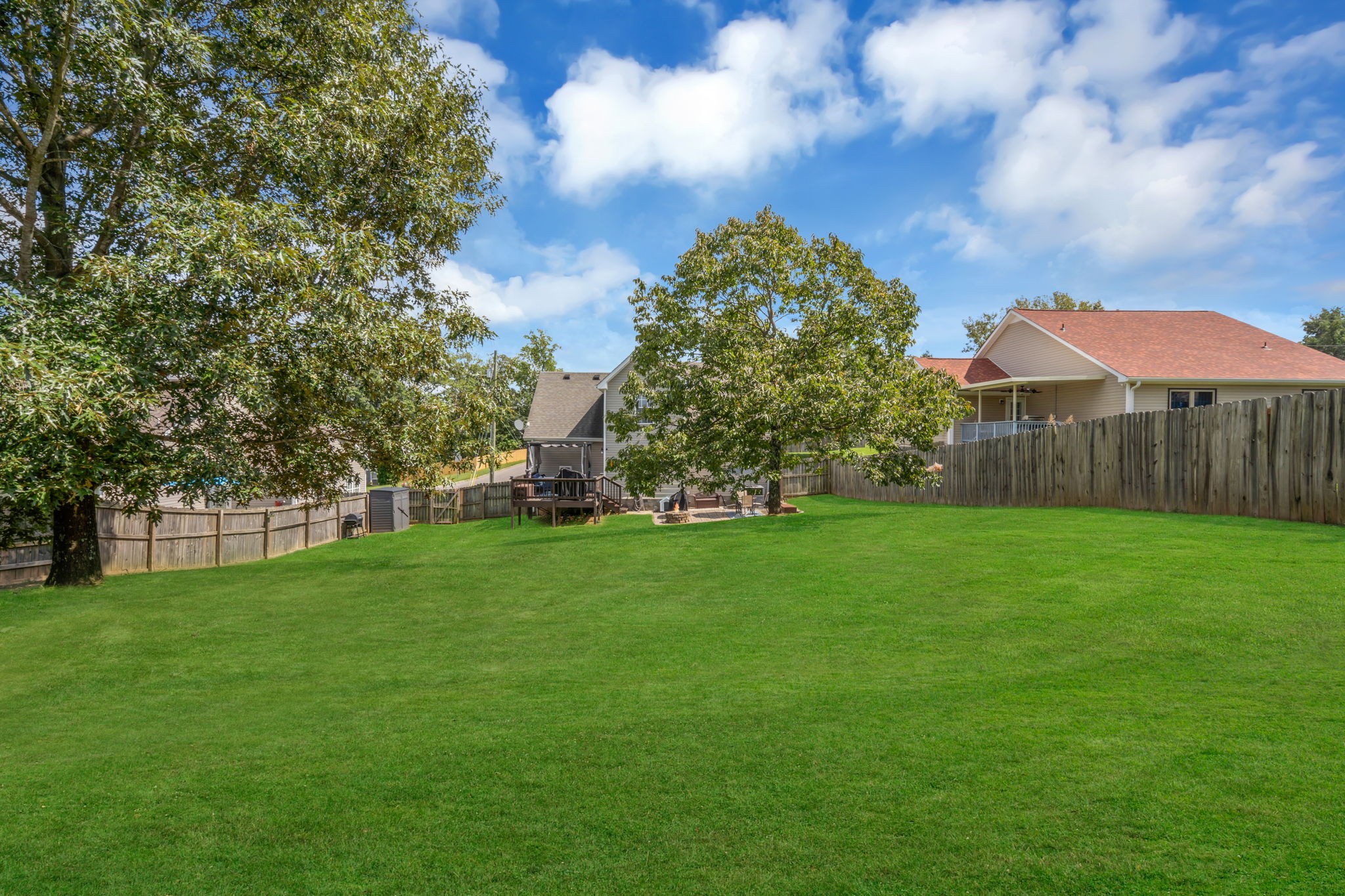 2838 Rome Lane Clarksville, TN 37040 - Photo 46 of 50 a view of a yard with a house in the background