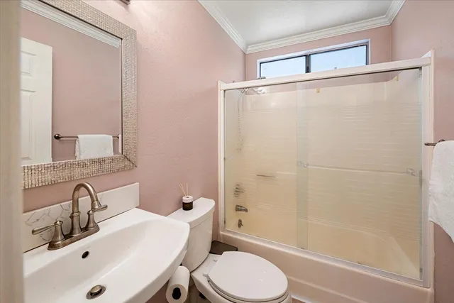 a bathroom with a sink and a tub