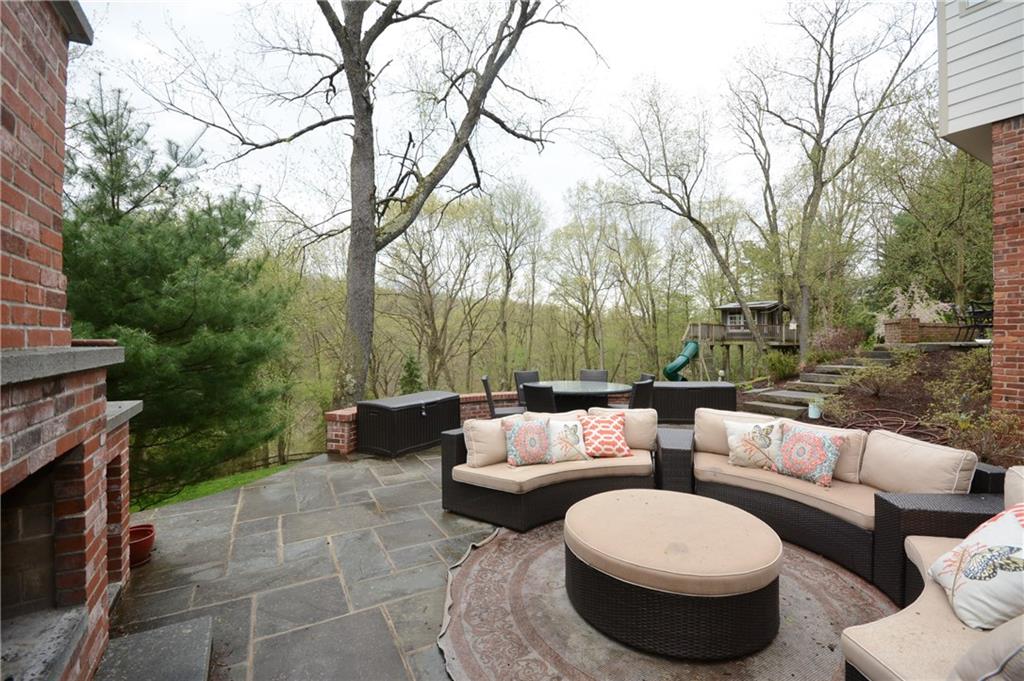 110 Tree Farm Road Pittsburgh, PA 15238 - Photo 22 of 25 Enjoy the rustic fireplace on cold evenings