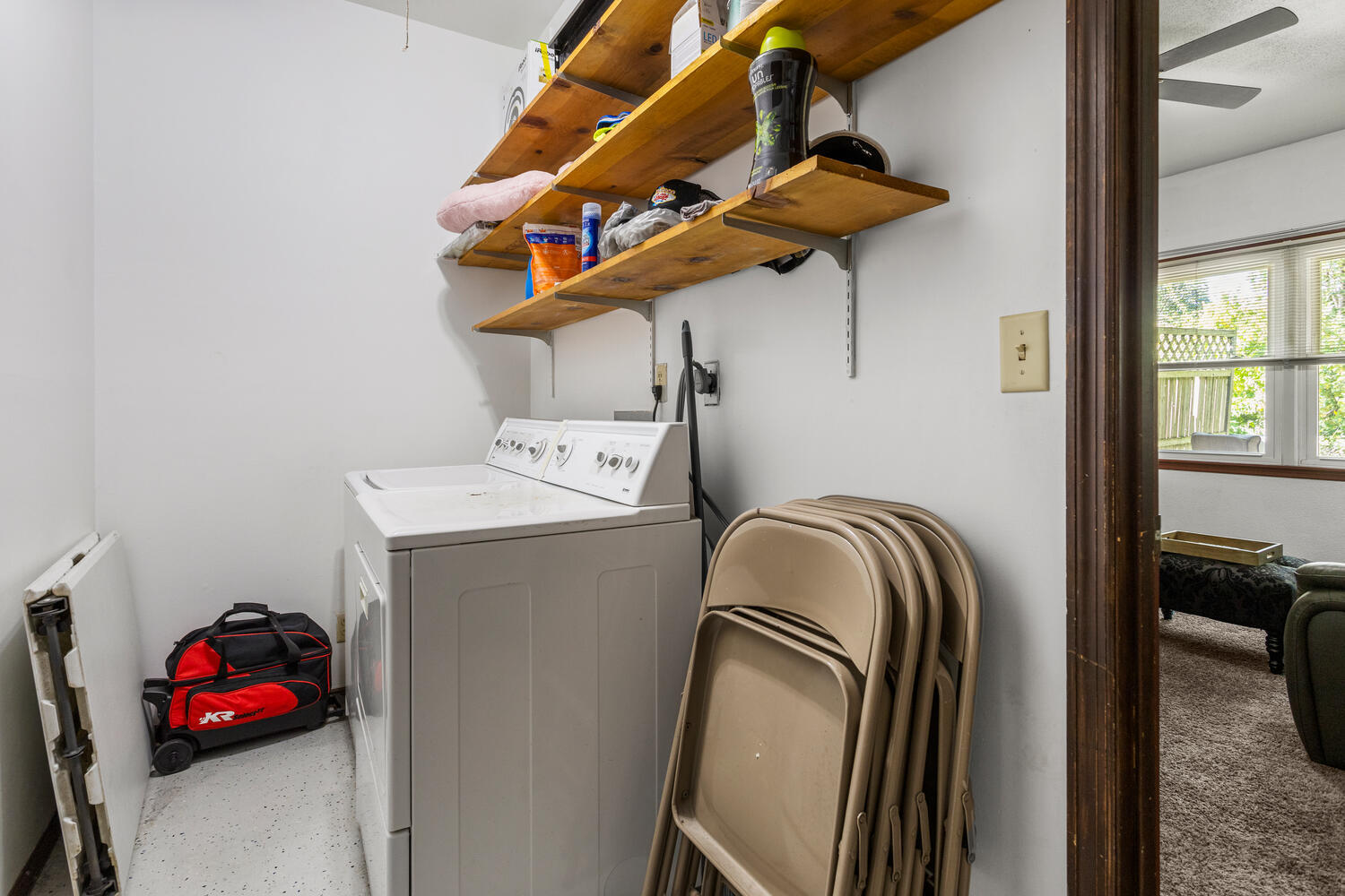 2305 East Shurts Circle Urbana, IL 61801 - Photo 13 of 26 a utility room with dryer and washer