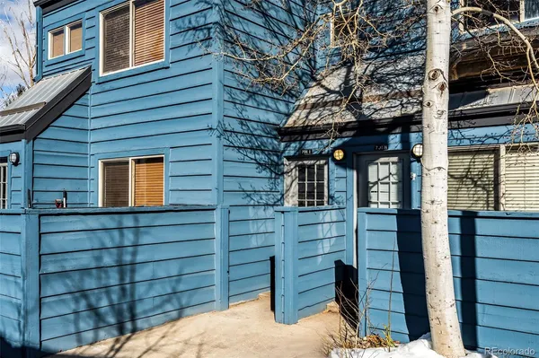 a brick building with a large windows