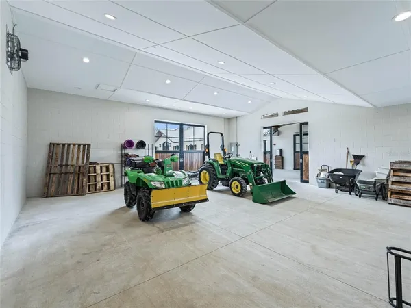 a view of a city with a houses