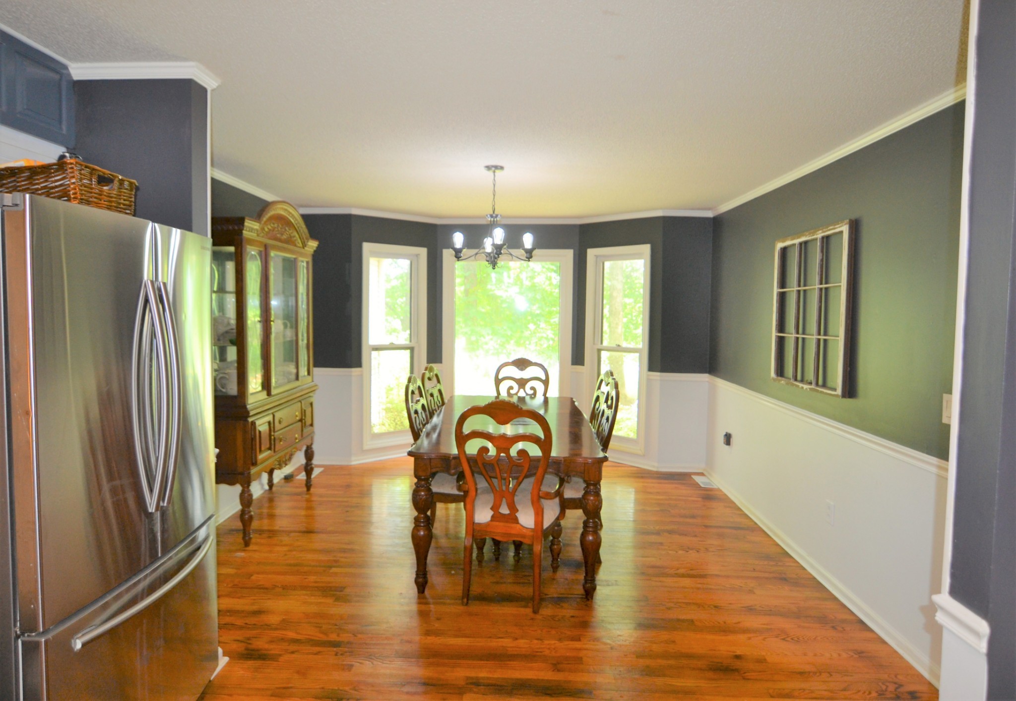 514 Pleasant Ridge Road Goodspring, TN 38460 - Photo 18 of 36 a view of a dining room with furniture window and wooden floor