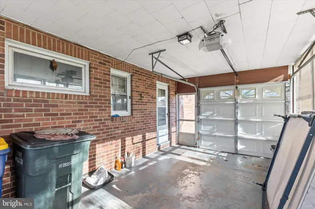 a view of a porch with furniture
