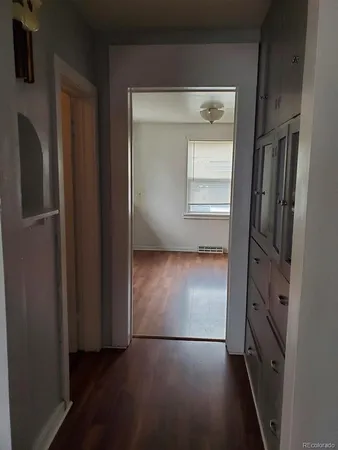 a view of empty room