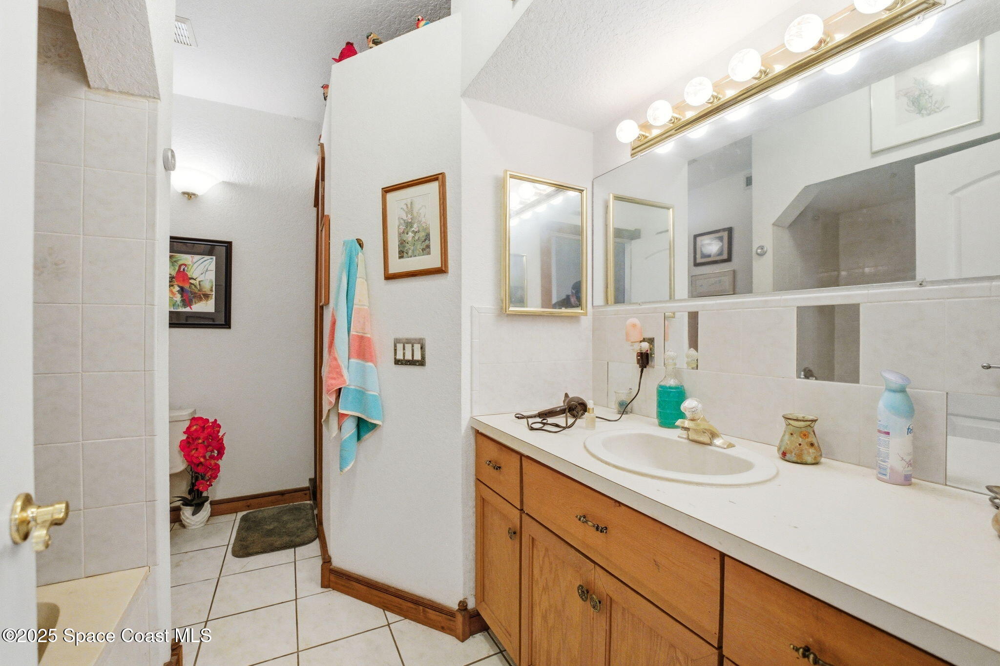 2821-2825 Lionel Road Mims, FL 32754 - Photo 20 of 42 a bathroom with a sink vanity and mirror