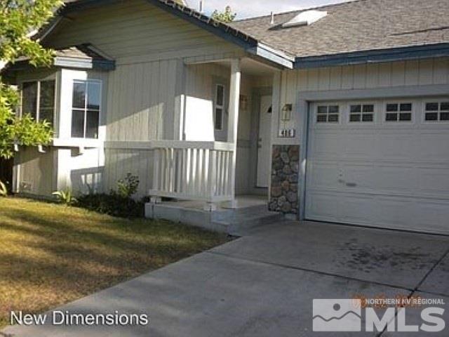 486 Len Circle Reno, NV 89511 - Photo 3 of 7 a view of a house with a yard